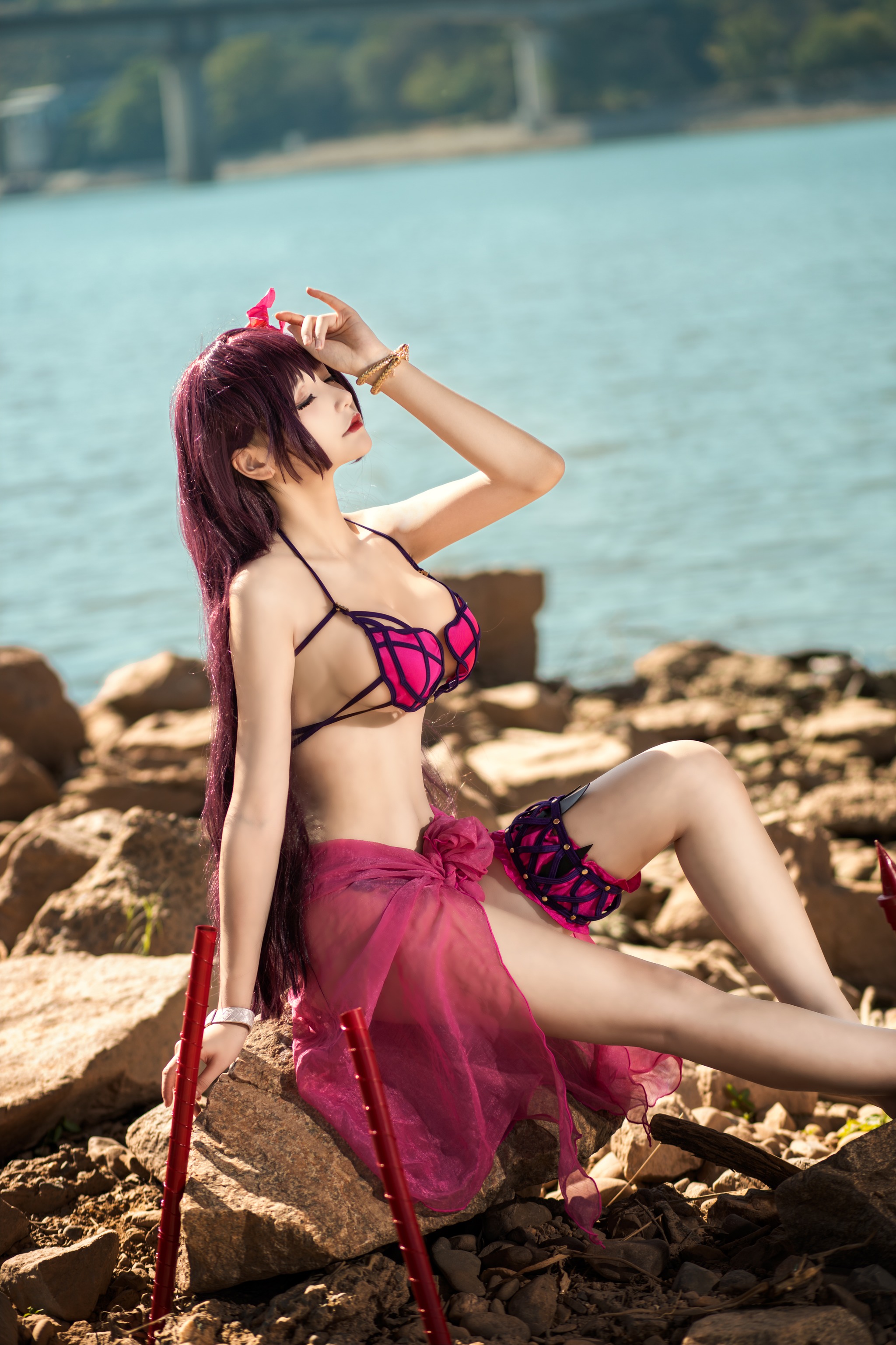 图片[1]-仙九Airi – NO.008 斯卡哈水着[15P]-XikXak